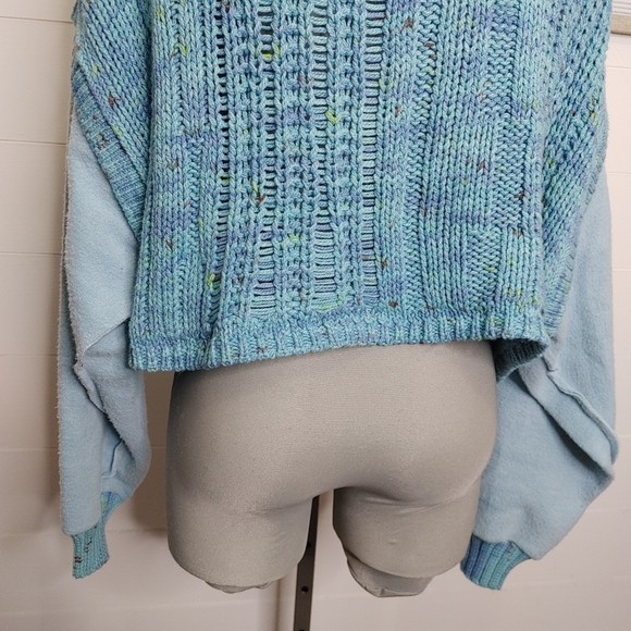 Free People knit fleece sweater S - Picture 8 of 12
